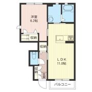 メゾン サンフラワーE棟の間取り画像