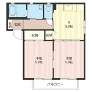 エスポワール Aの間取り画像