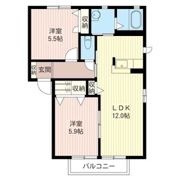 プリメーロカーサCの間取り画像