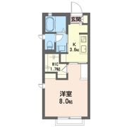 サザンクロスの間取り画像