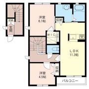 シューベルトの間取り画像