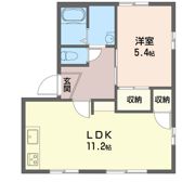 ビューテラス Cの間取り画像