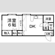 パレス台原第2の間取り画像