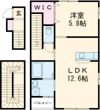 FERIO万代の間取り画像