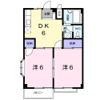 コーポあづまⅡの間取り画像