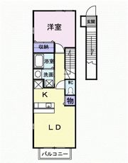イリスBの間取り画像