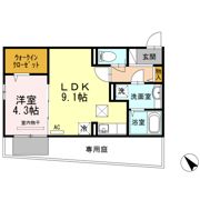 ローズの間取り画像