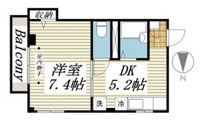 アンクレージュの間取り画像