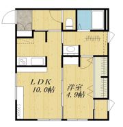 FEELBETTER ARISADA RESIDENCEの間取り画像