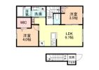 EdgeMoment町村の間取り画像