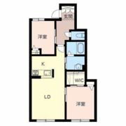 グランドゥール英賀保Bの間取り画像