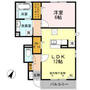 ミクスト Aの間取り画像