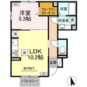 ラピルデ小原田の間取り画像