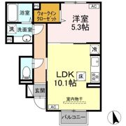 ラピルデ小原田の間取り画像