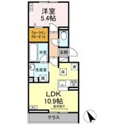 セステナリー西ノ内の間取り画像