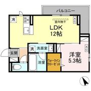 セステナリー西ノ内の間取り画像