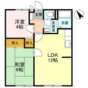 エスポワール並榎の間取り画像