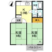 シャトー大杉弐番館の間取り画像