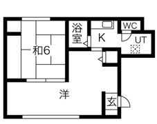 ユーホーム西明石の間取り画像