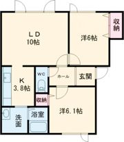 リアルホーム北門17の間取り画像
