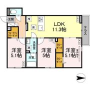 セレスティア西新井Ⅱの間取り画像