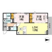 セレスティア西新井Ⅱの間取り画像