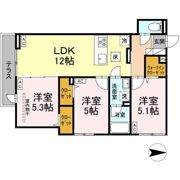 セレスティア西新井Ⅱの間取り画像