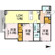 セレスティア西新井Ⅱの間取り画像