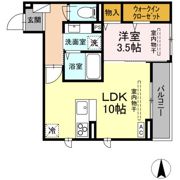 (仮称)D-ROOM中央市成島PJの間取り画像
