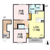 アプリコットハウス Bの間取り画像