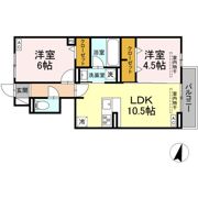 ウィット築地の間取り画像