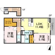 ウィット築地の間取り画像