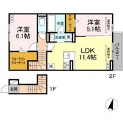 ウィット築地の間取り画像