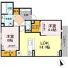 ディーシャンブル川原町の間取り画像
