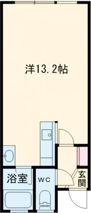 コーポみらいの間取り画像
