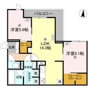 スペチアーレ背戸口の間取り画像