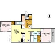 スペチアーレ背戸口の間取り画像