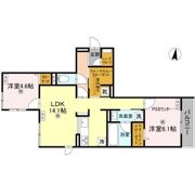 スペチアーレ背戸口の間取り画像