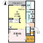 スペチアーレ背戸口の間取り画像