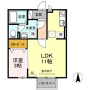 モナリエ東手城の間取り画像