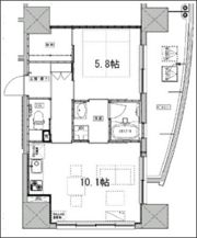 PAL CITY COURTの間取り画像