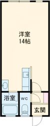 コーポみらいの間取り画像