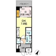 Kyokuyouモダンベース天神の間取り画像