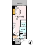 Kyokuyouモダンベース天神の間取り画像