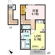 ブランピエール サカエの間取り画像