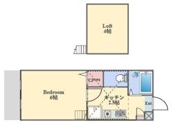 アザレ生麦A棟の間取り画像
