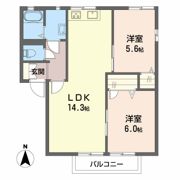 プラザ マロニエの間取り画像