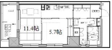 PAL CITY COURTの間取り画像