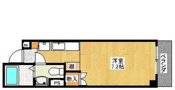 ウィステリア伍番館の間取り画像