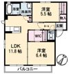 グレースメゾン湊 G棟の間取り画像